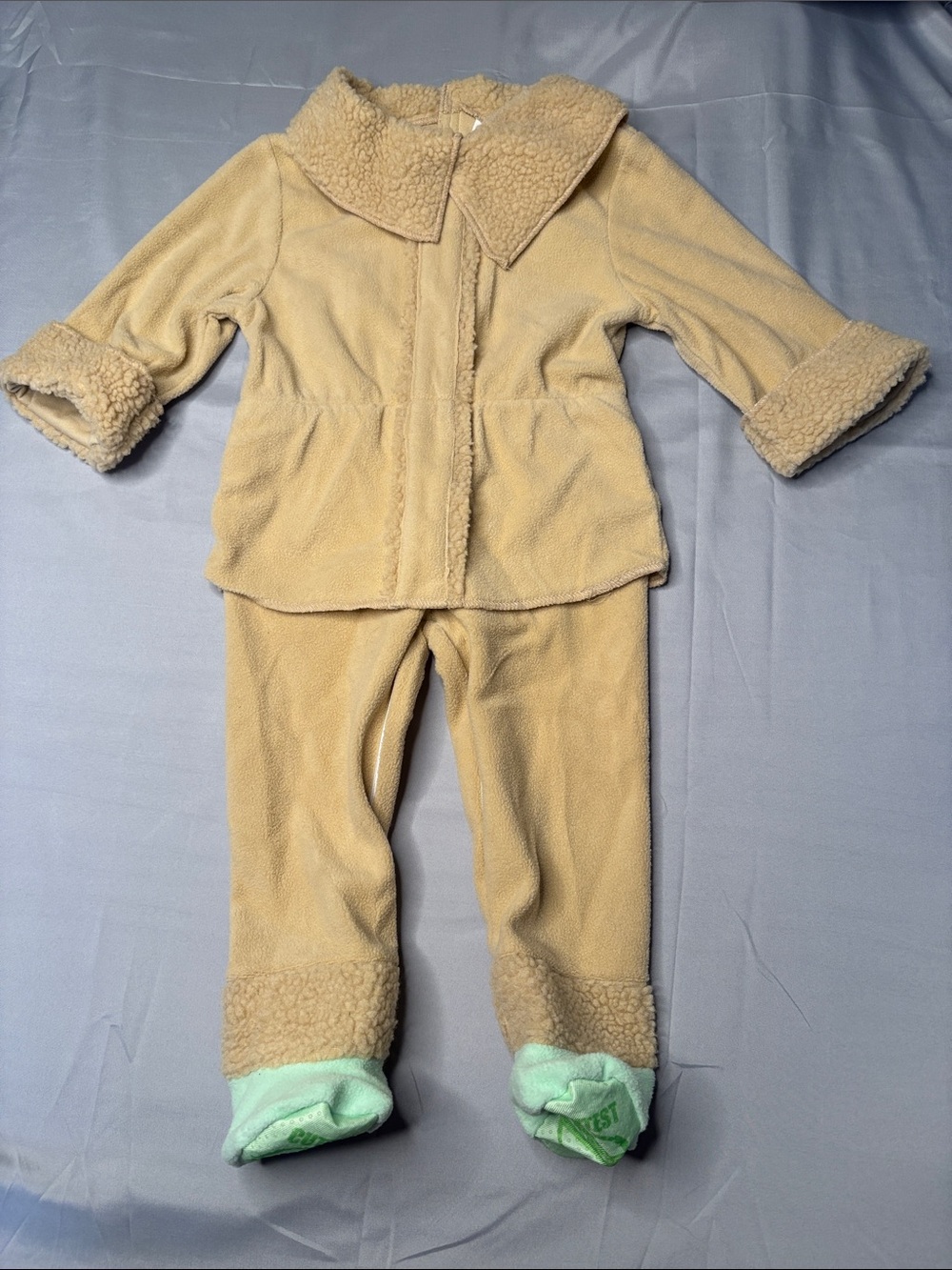Star Wars Jazwares Tan Grogu Jacket & Pants Costume Size 12-18m